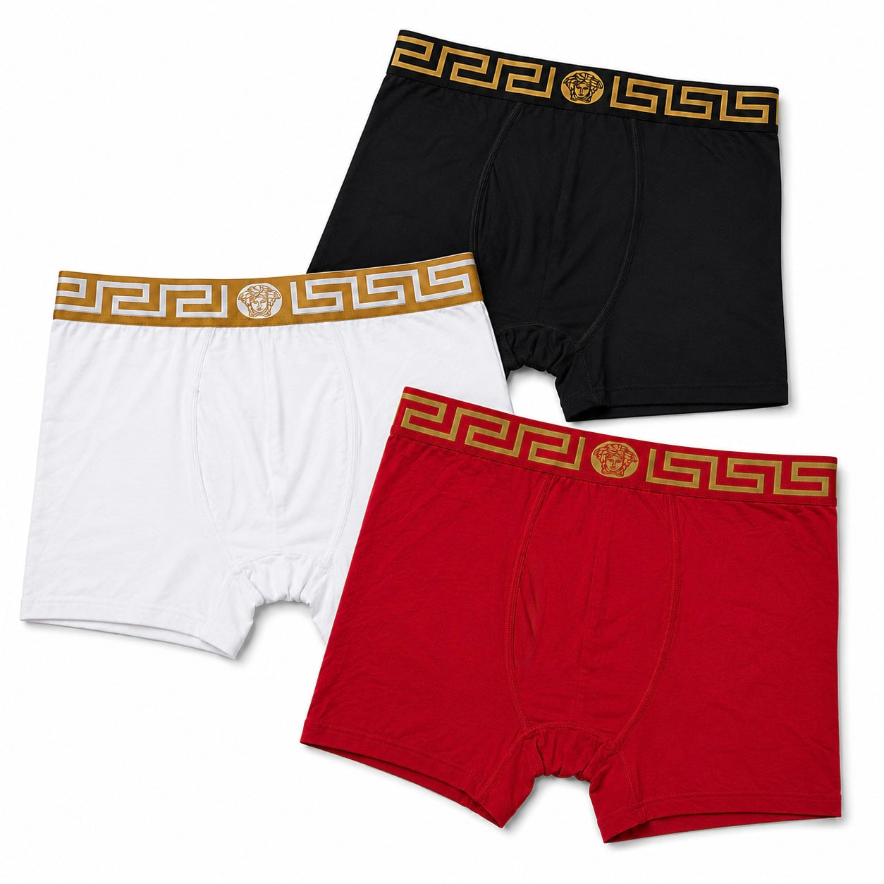 Versace Signature Boxer Briefs – 3-Pack