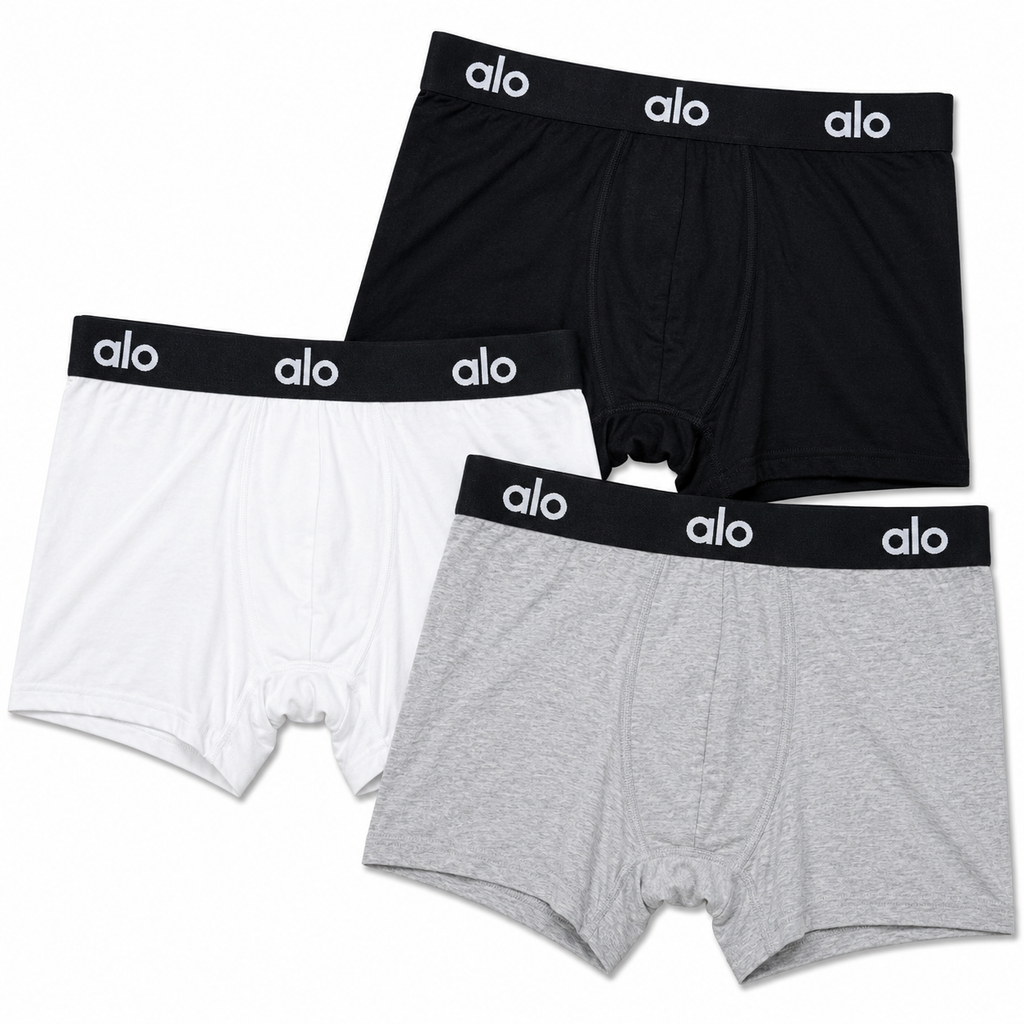 Alo Essential Boxer Briefs – 3-Pack