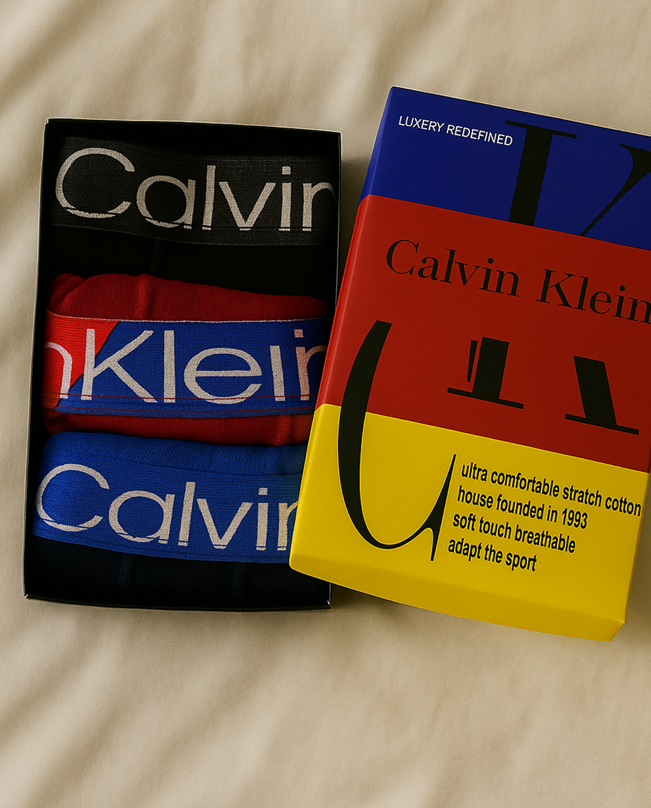 Calvin Klein Boxer Briefs – 3-Pack