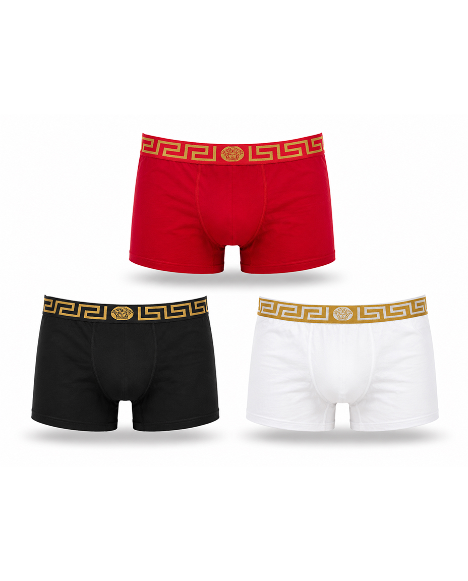 Versace Signature Boxer Briefs – 3-Pack