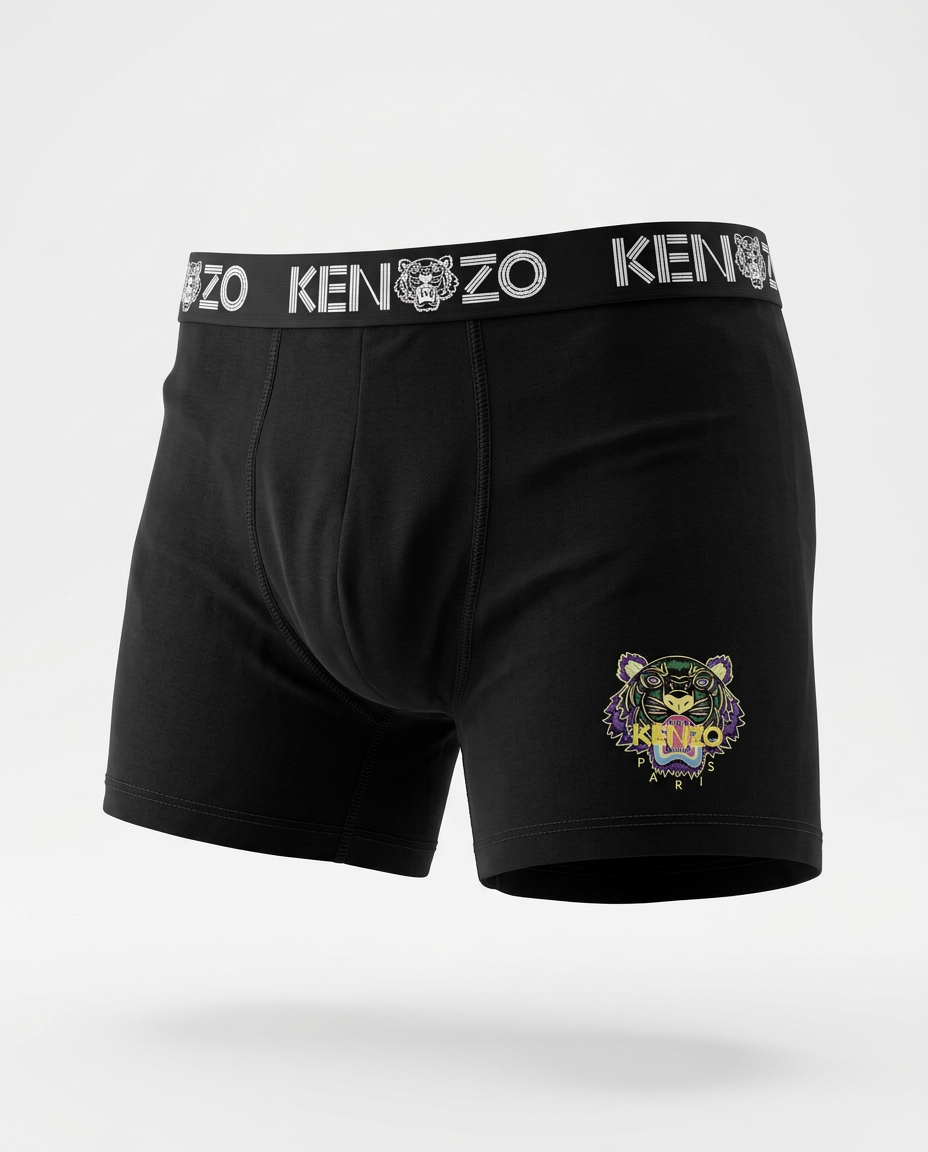 Kenzo Paris Signature Tiger Boxer Briefs – 3-Pack