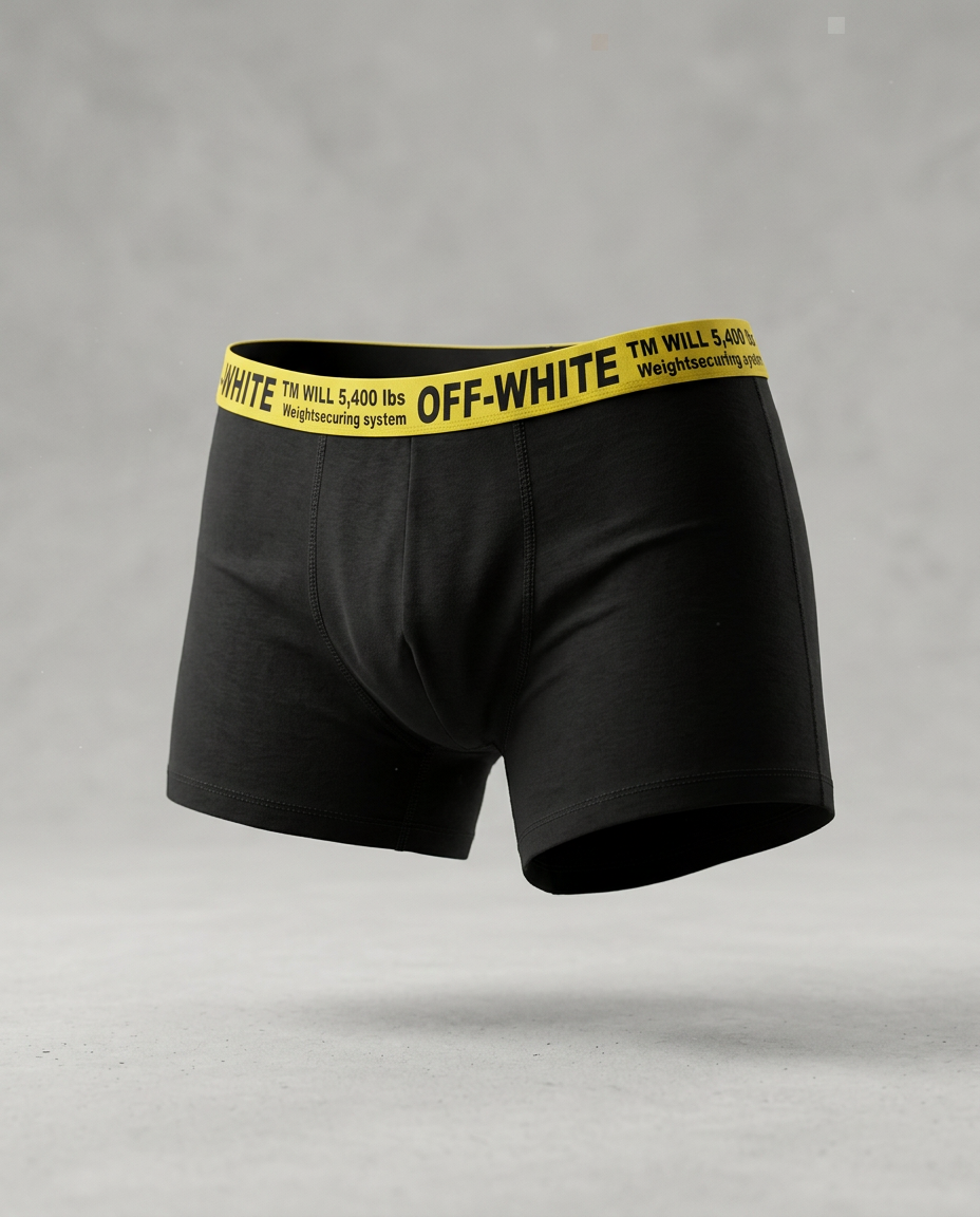 Off-White Industrial Tape Boxer Briefs – 3-Pack Edition