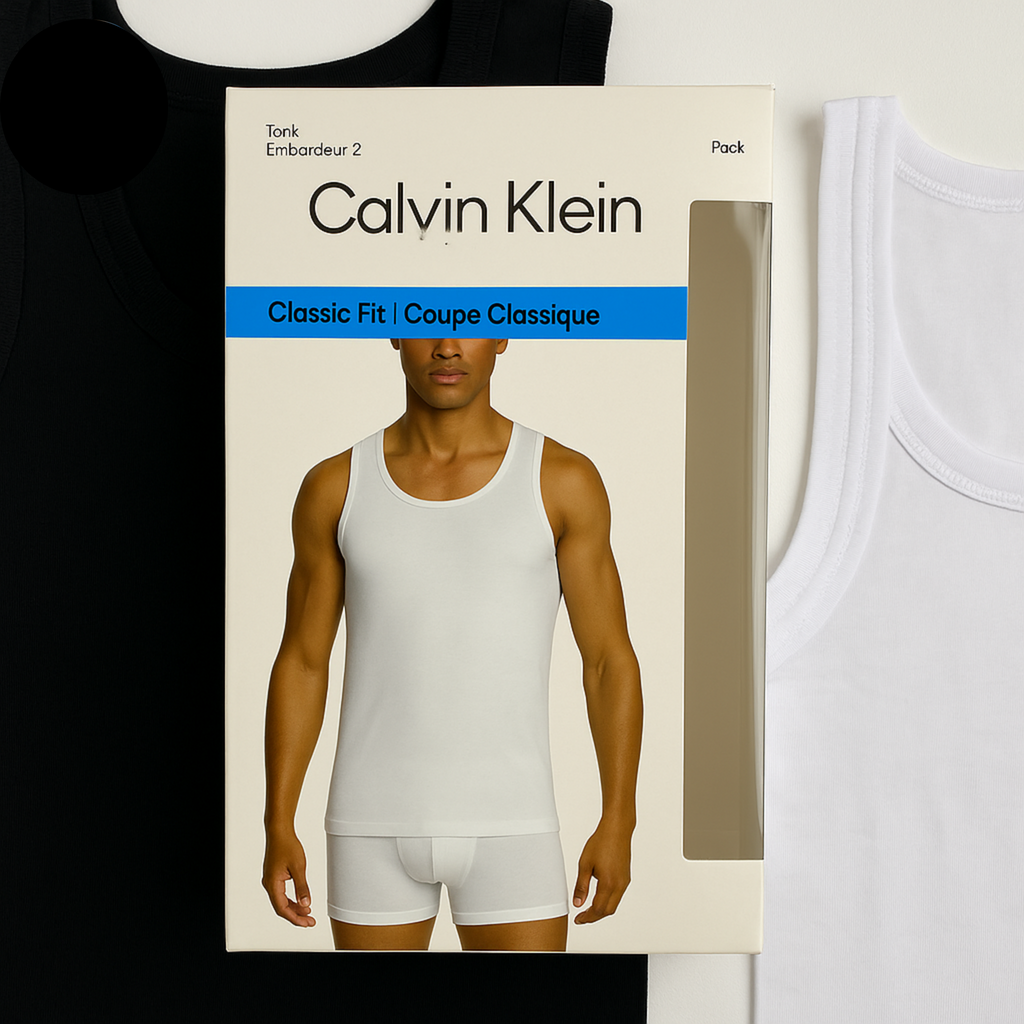 Calvin Klein Cotton Classics Fit 3-Pack Tanks